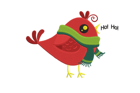 Christmas Bird Embroidery Review