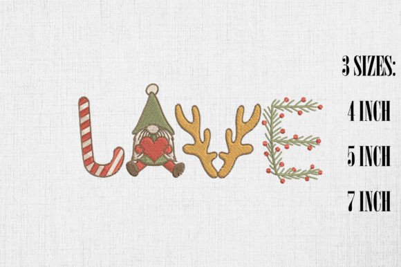 Love Christmas Gnome