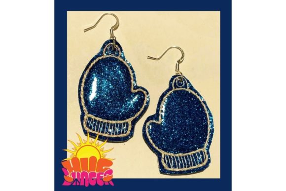 Mitten Earrings: A Cozy, Sellable Holiday Embroidery Design