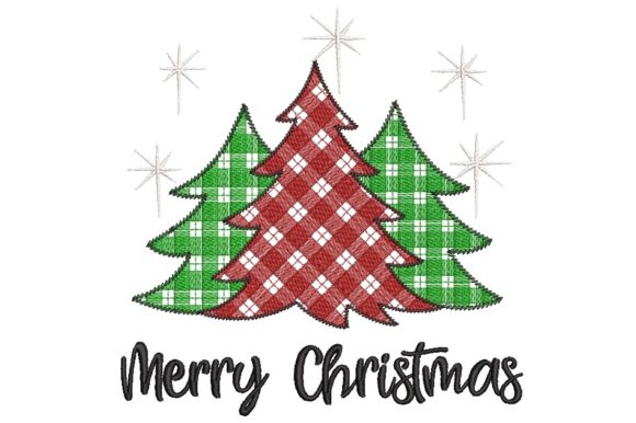 Three Christmas Trees